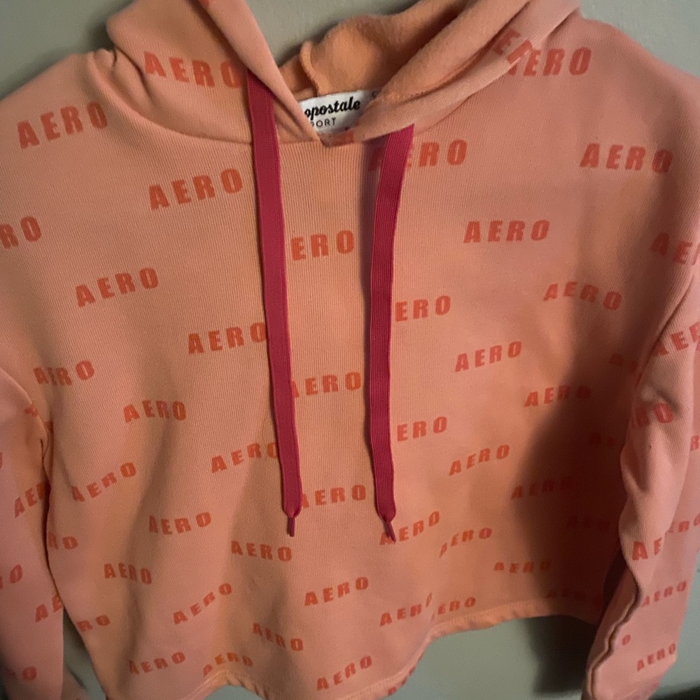 Aeropostale cropped gym jacket